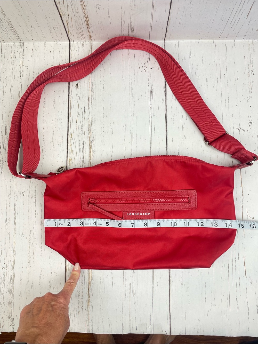 Longchamp‎ Le Pliage Original Nylon Crossbody/Shoulder Bag - Picture 4 of 16